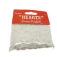 Konfettihjärtan Vita 15 gram