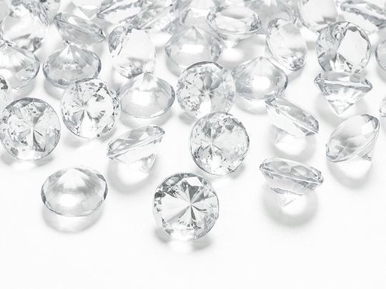 Kristallklara Diamanter 10-pack 25kr