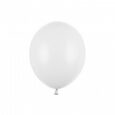 Extra starka ballonger Pastellvita 12cm 5/10/25-pack