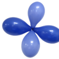 Eco Pastell ballonger Marinblå 26cm 6-pack