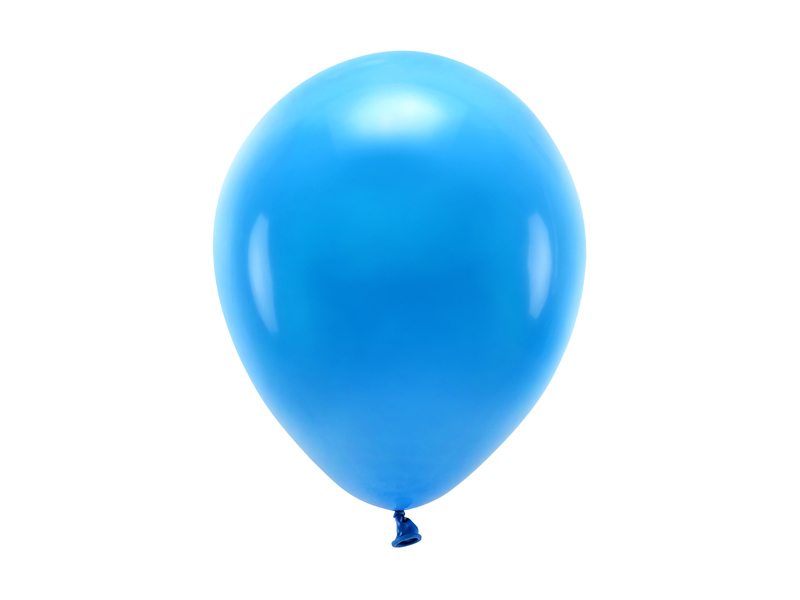 Blåa ekologiska ballonger. 3 kr st.