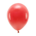 Eco Pastell  ballonger Röd 26cm 6-pack