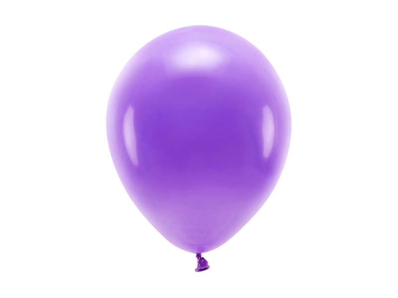 Violett eco ballonger 6-pack