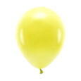 Eco Pastell ballonger Gula Nyanser 26cm 6-pack