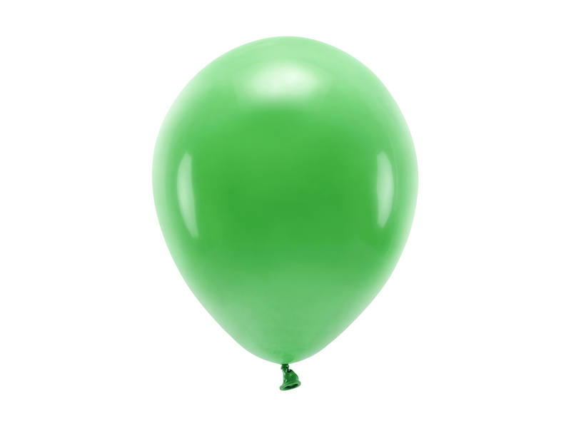 Gräsgröna ekologiska ballonger
