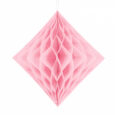 Honeycomb Diamant Ljusrosa 20/30cm