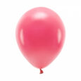 Eco Pastell ballonger Ljusröd 26cm 6-pack