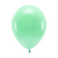 Eco Pastell ballonger Turkos/Mint Nyanser 26cm 6-pack