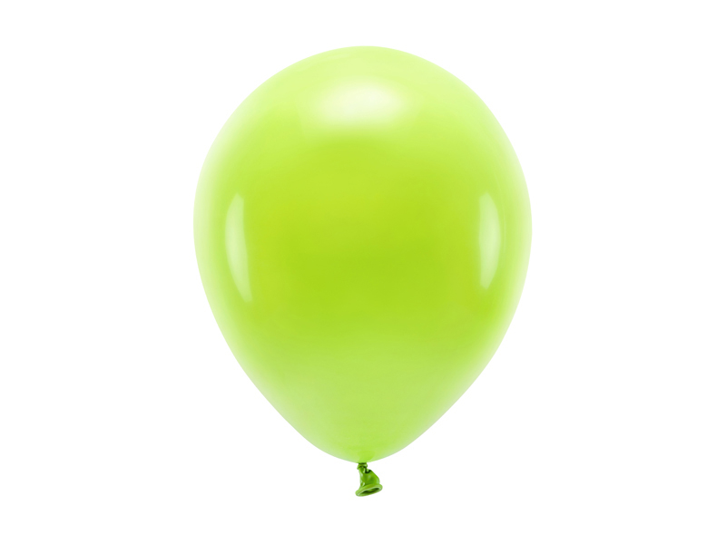 Äppelgröna ekologiska ballonger 6-pack 17kr