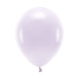 Eco Pastell ballonger Ljus syrénlila 26cm 6-pack