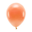 Eco Pastell ballonger Orange 26cm 6-pack