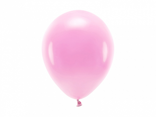 Rosa eco ballonger. Finns i flera rosa nyanser och olika färger.