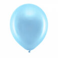 Metallic ballonger Blå 23/30cm 5/10-pack