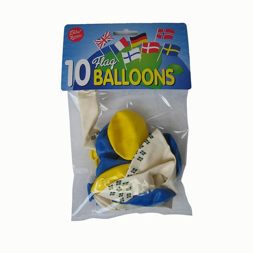 Ballonger Svenska flaggan