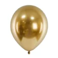Glossy ballonger Guld 30cm 6-pack