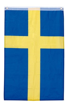 Svenska flaggan i tyg. Student/Midsommar/Jubileum/Nationaldag