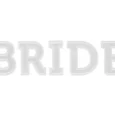 Bride Tygmärke Stryka på 24×6 cm