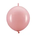 Länkande ballonger Ljusrosa 20-pack