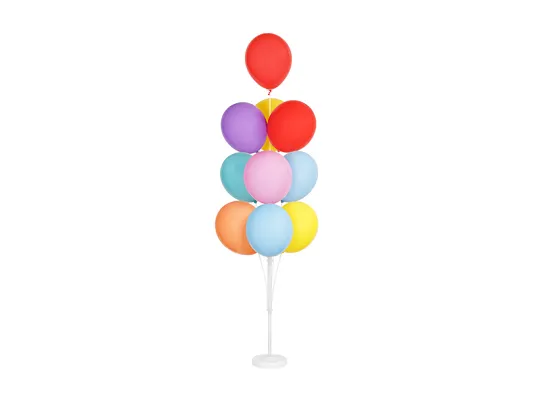 Ballongstativ för 13 ballonger. Mycket fin ballongdekoration till alla slags fester. 129 kronor