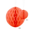 Honeycomb Rund Orange