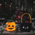 Godiskorg Halloween Spindel