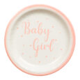 Tallrikar Baby Girl 23 cm 8-pack