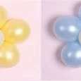 Ballongskiva  till 6 ballonger Blomma 2-pack