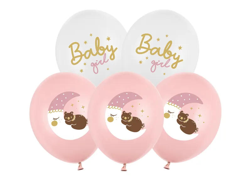 Ballonger Baby Girl. 6-pack. 29 kronor.